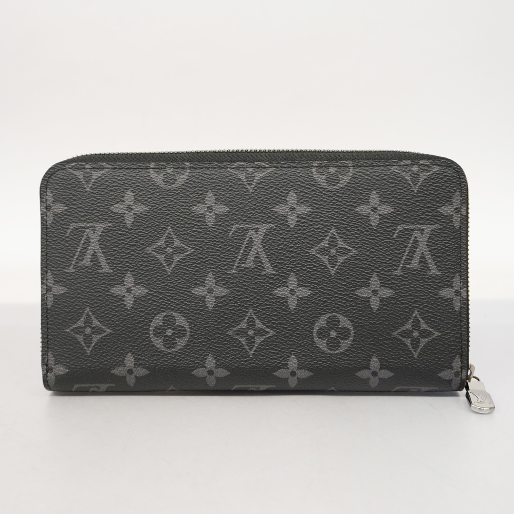 Auth Louis Vuitton Monogram Eclipse Zippy Organizer NM M82081 Long Wallet - Picture 9 of 9